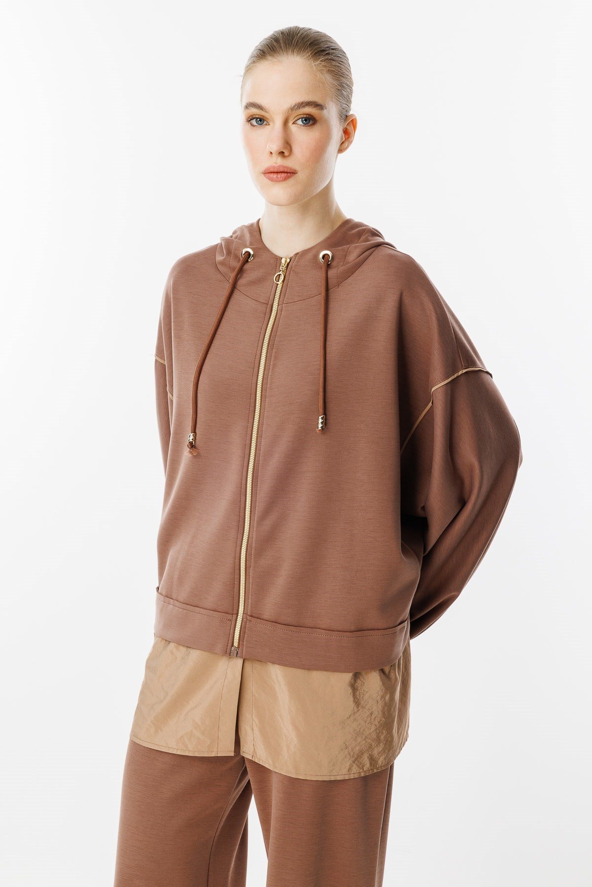 GHİSA Kapşonlu Sweat Pantolon Takım