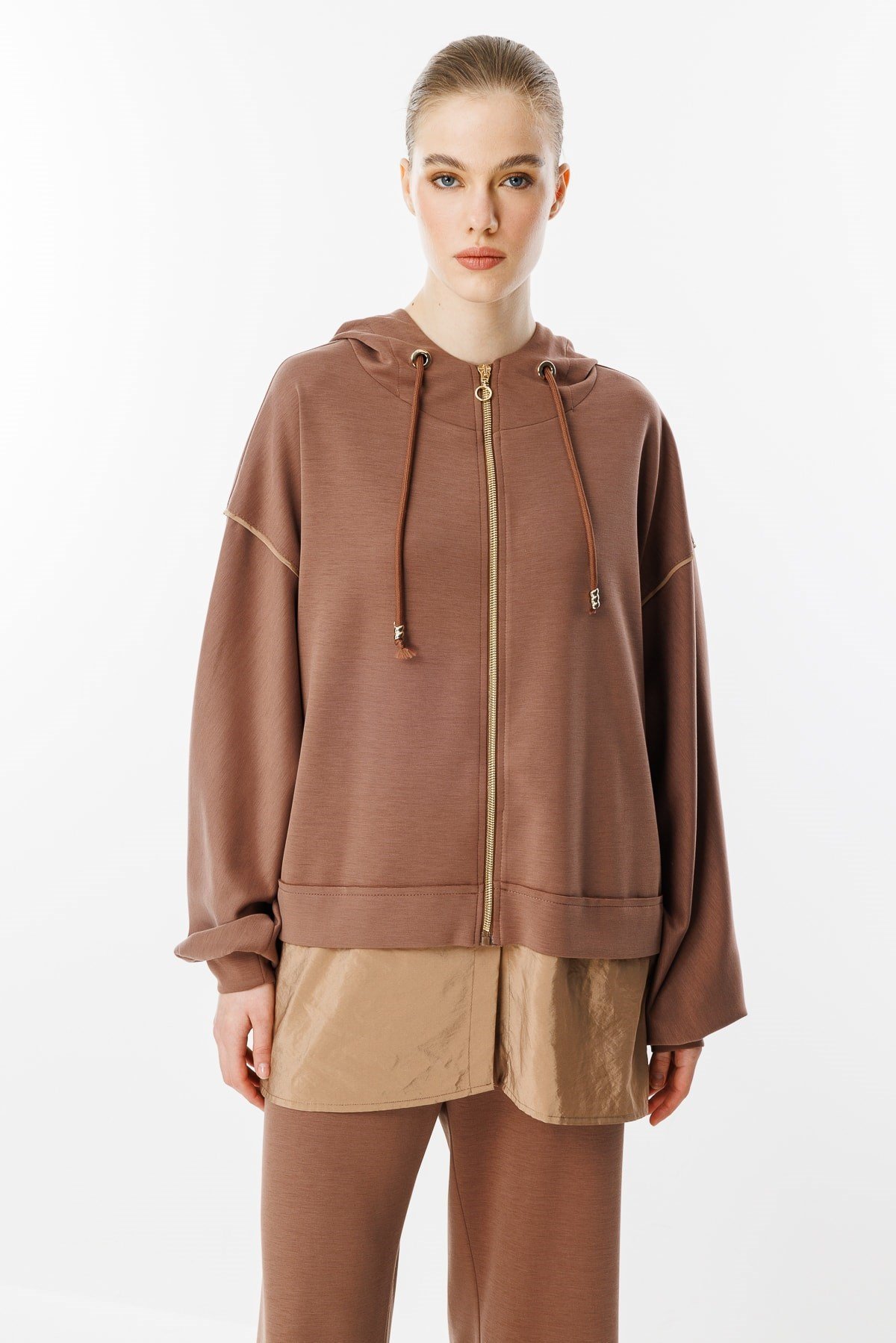 GHİSA Kapşonlu Sweat Pantolon Takım