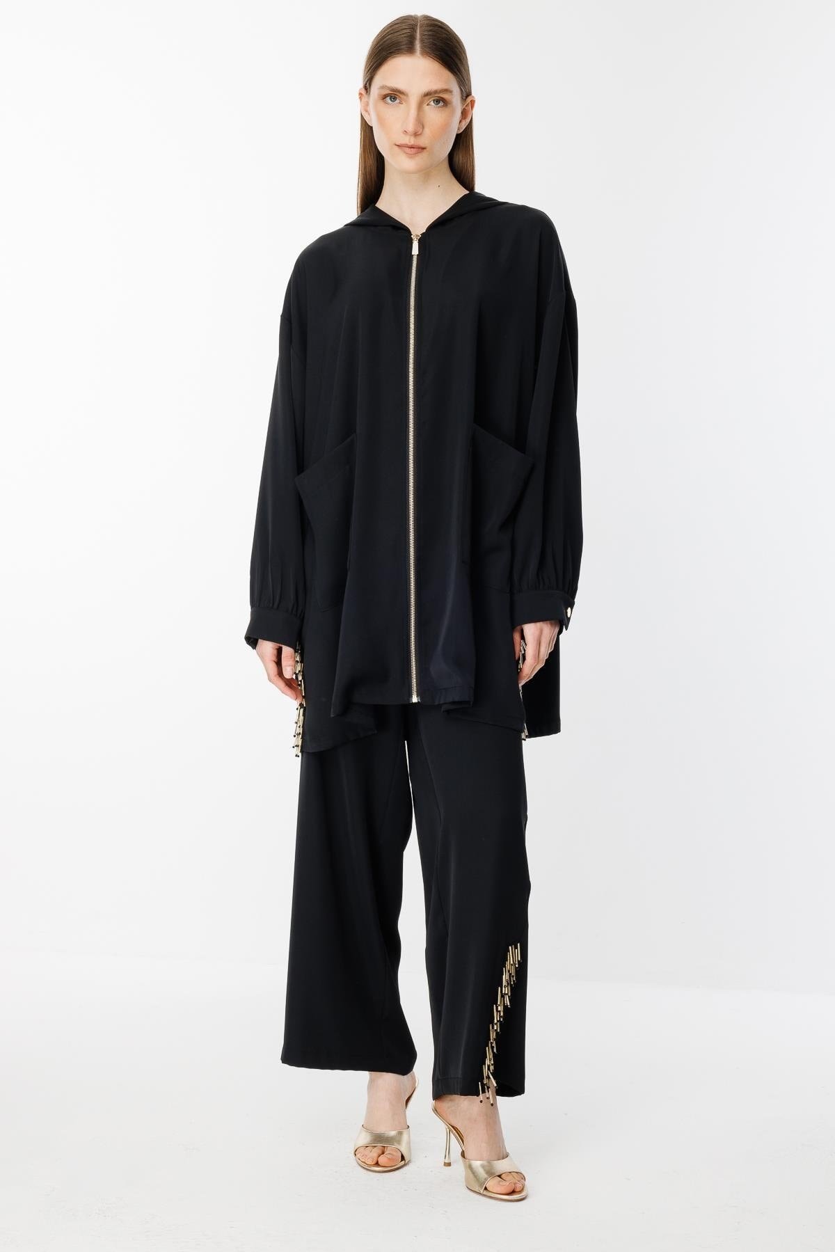 GHİSA Kapşonlu Sweatshirt Pantolon Takım