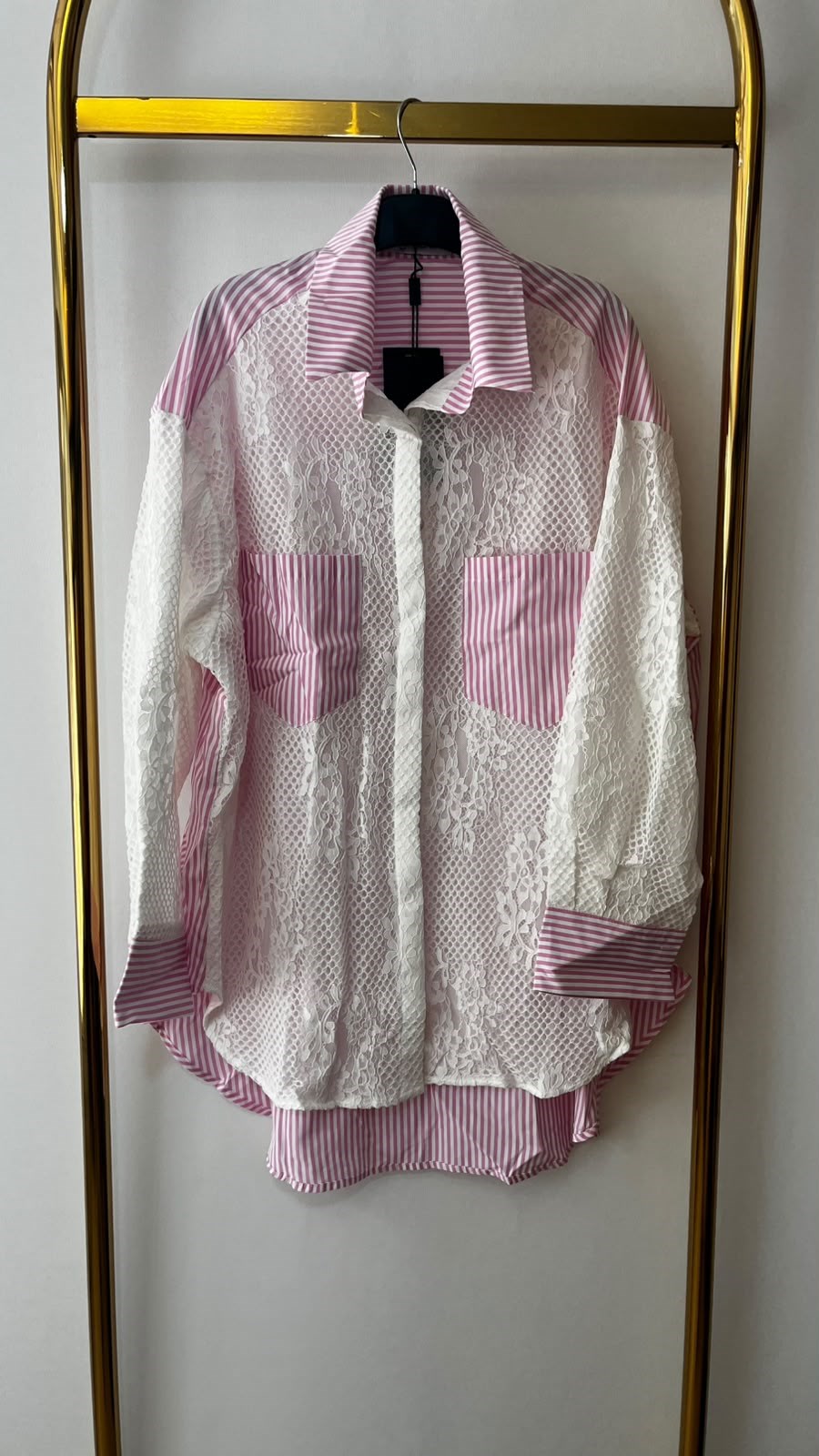 GHİSA Lines & Lace Gömlek