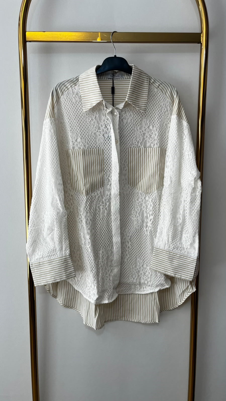 GHİSA Lines & Lace Gömlek