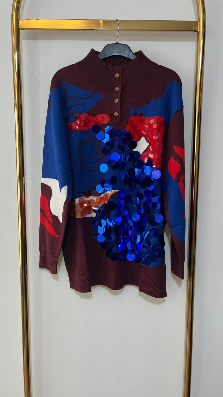 GHISA Nakışlı Tunik