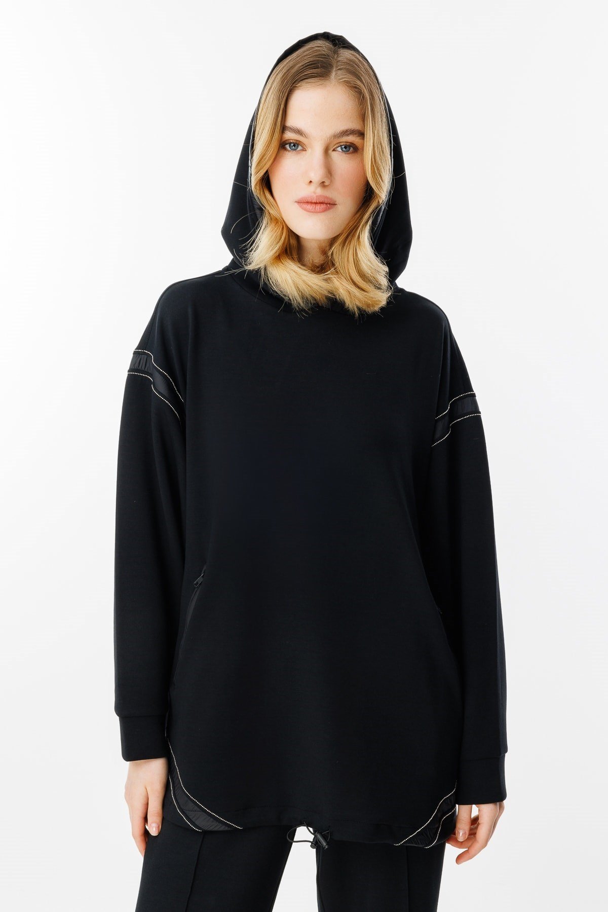 GHİSA Taş Detaylı Sweatshirt Pantolon Takım