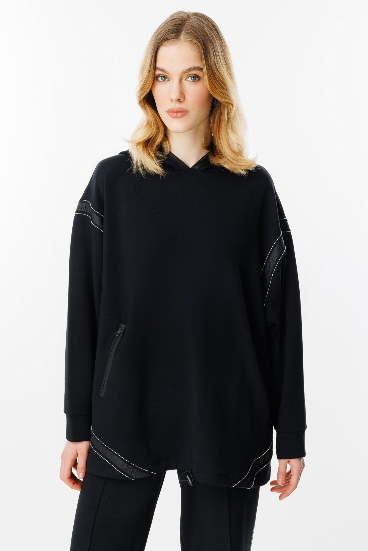 GHİSA Taş Detaylı Sweatshirt Pantolon Takım