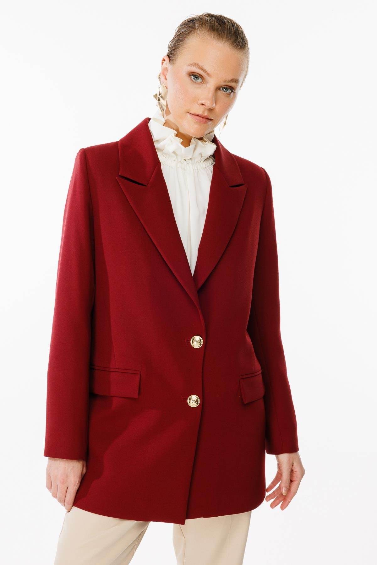 GHİSA VATKALI BLAZER CEKET