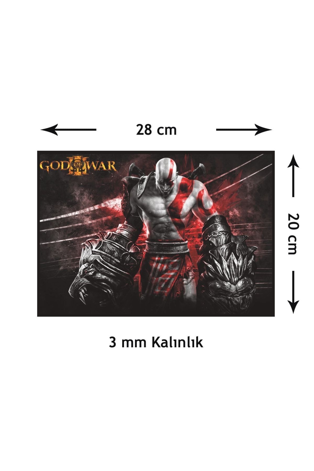 God Of War Gaming Oyuncu Mouse Pad