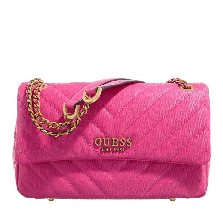 GUESS Amblem İşlemeli Zincirli Omuz Çanta