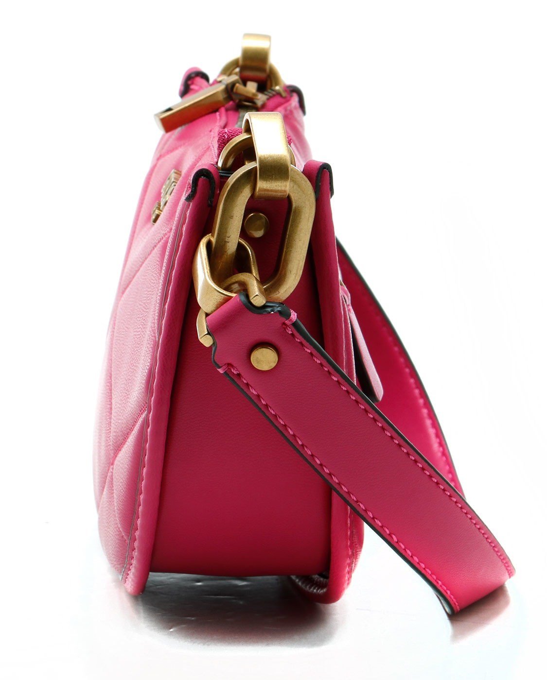 GUESS Geniş Kapitone davet çantası