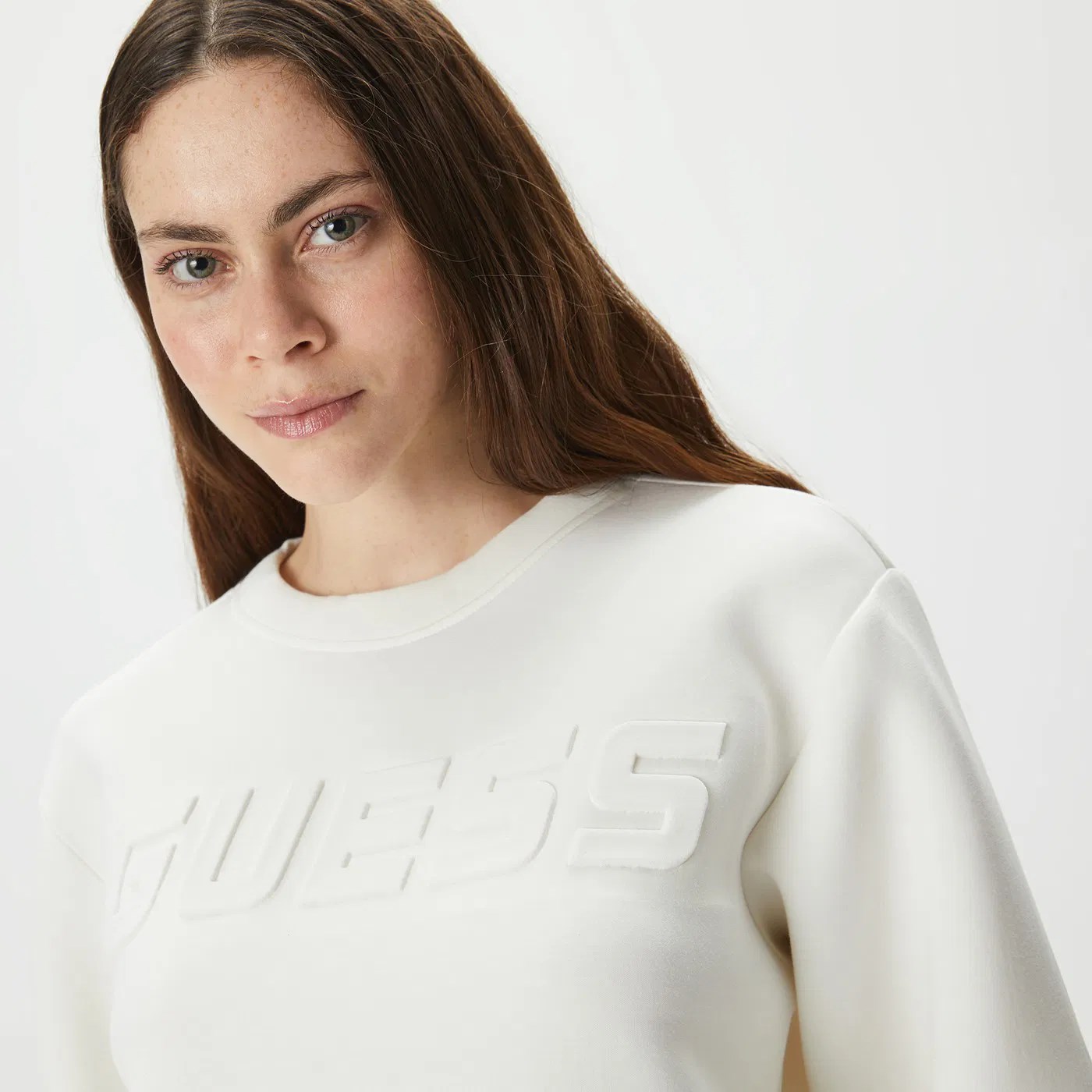 GUESS Gofre Logo Sweatshirt
