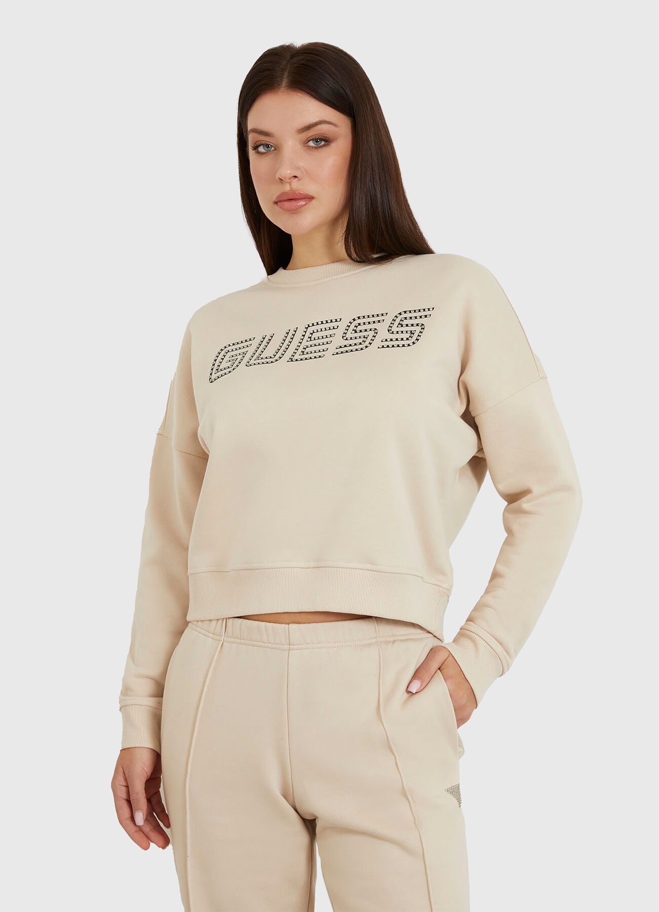 GUESS Nakış İşlemeli Sweat