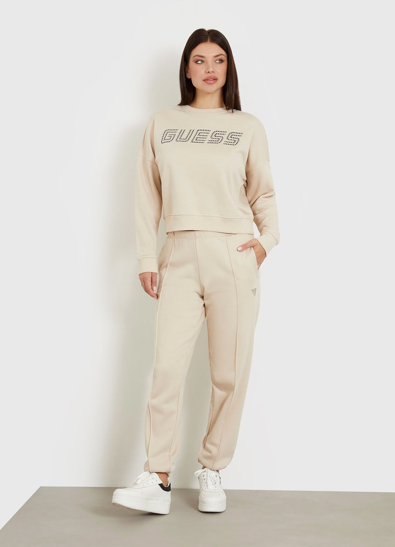 GUESS Nakış İşlemeli Sweat