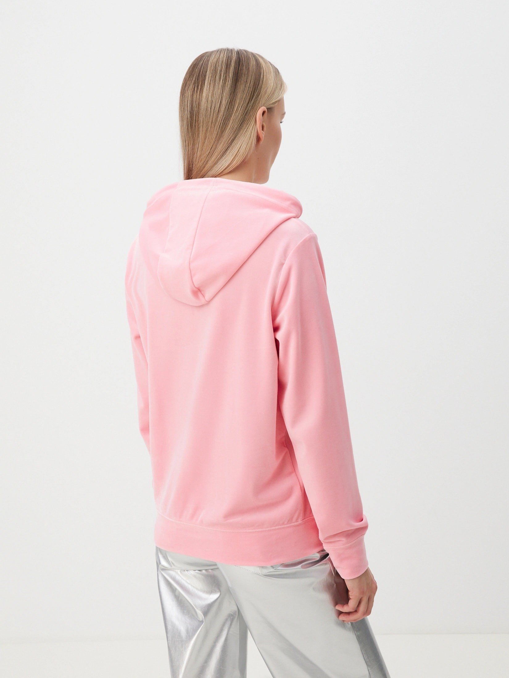 GUESS Önde taşlı logolu sweatshirt