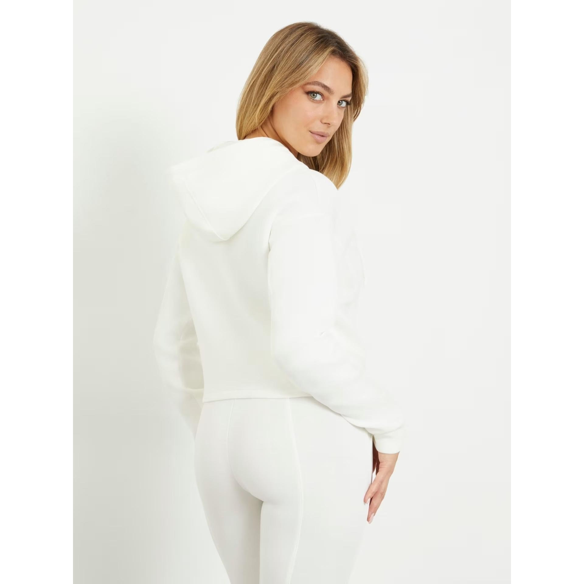GUESS Önde üçgen logolu scuba sweatshirt