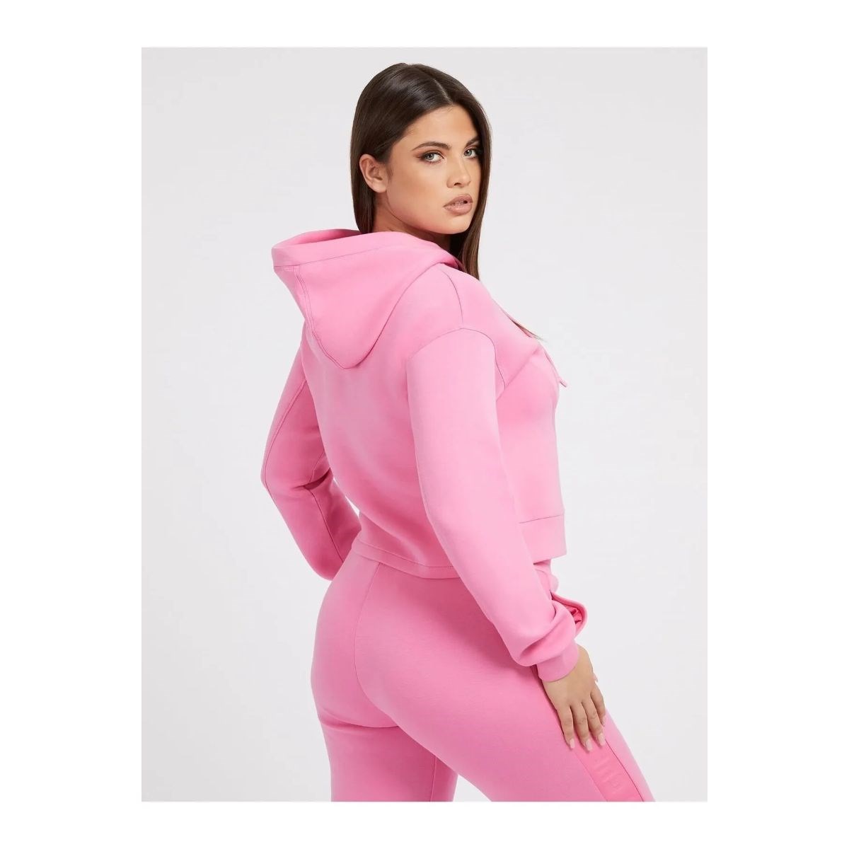 GUESS Önde üçgen logolu scuba sweatshirt