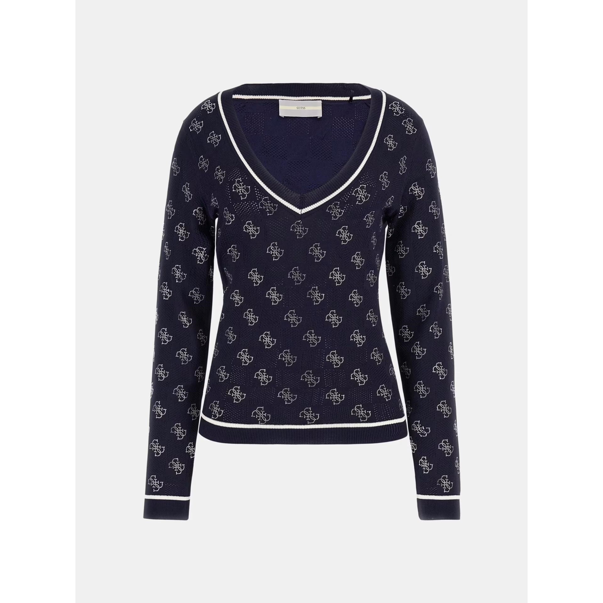 GUESS rosie uzun kollu örgü üst SWEATER