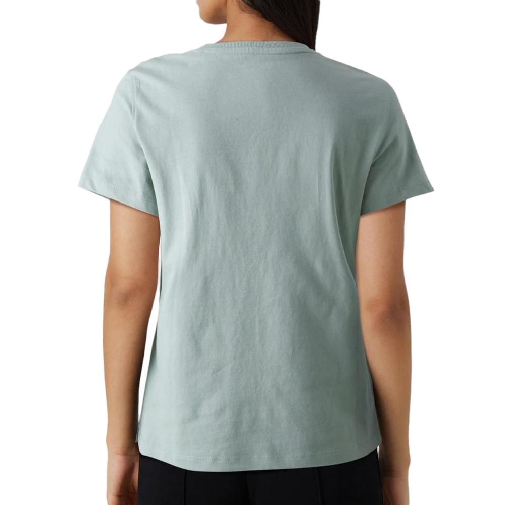 GUESS Sequins Biiklet Yaka önü pul amblem Tshirt