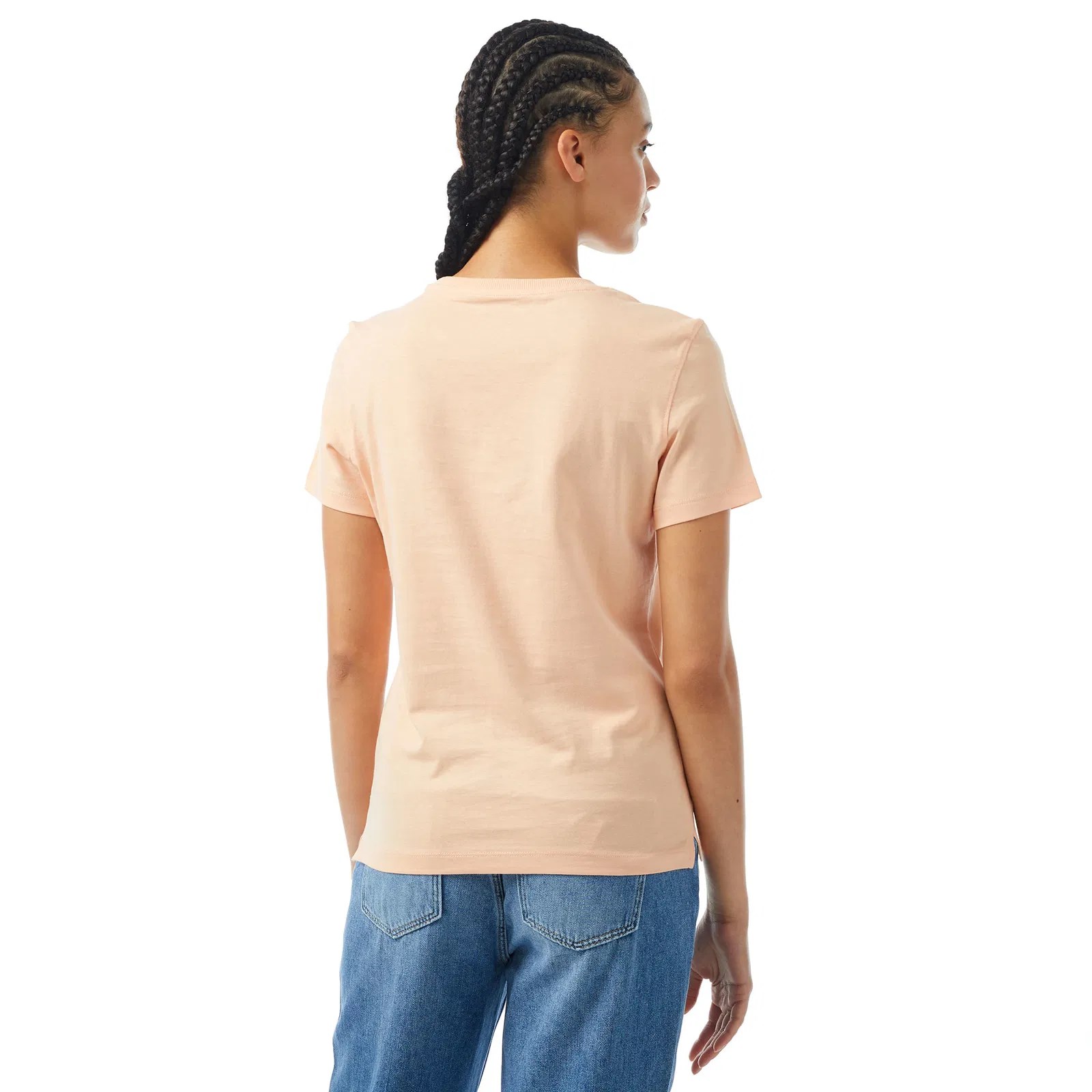 GUESS Sequins Biiklet Yaka önü pul amblem Tshirt