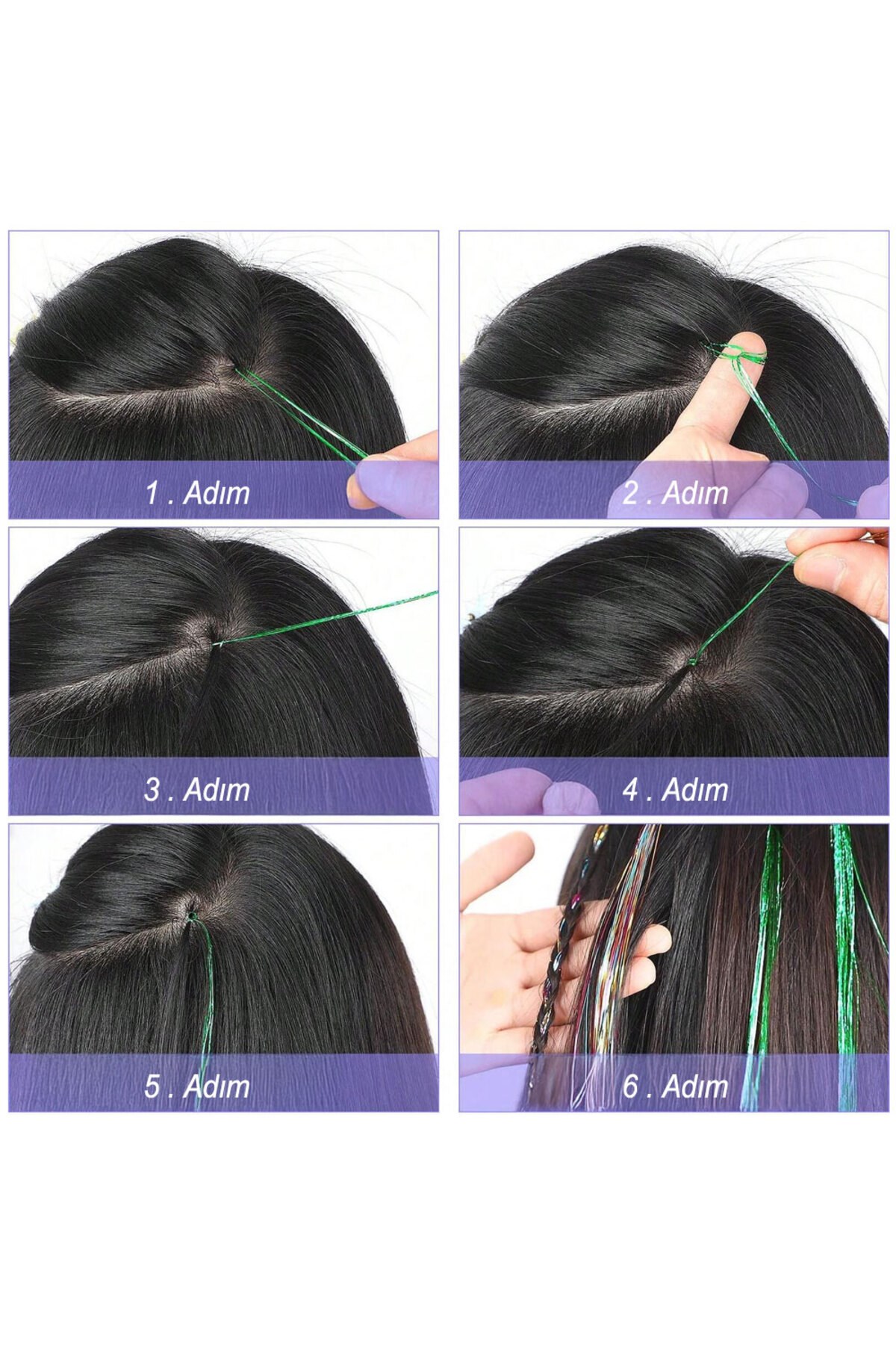 Hair Tinsel Saç Simi - HT10