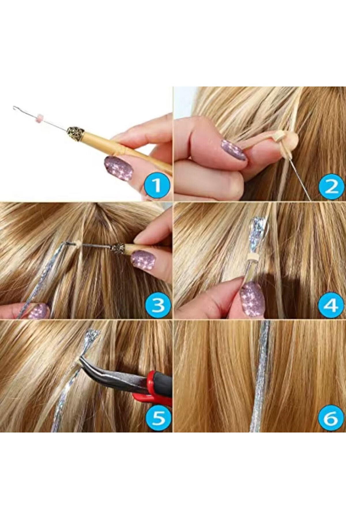 Hair Tinsel Saç Simi - HT10