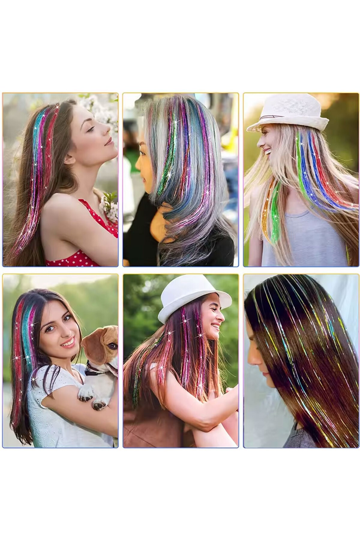 Hair Tinsel Saç Simi / Ht14