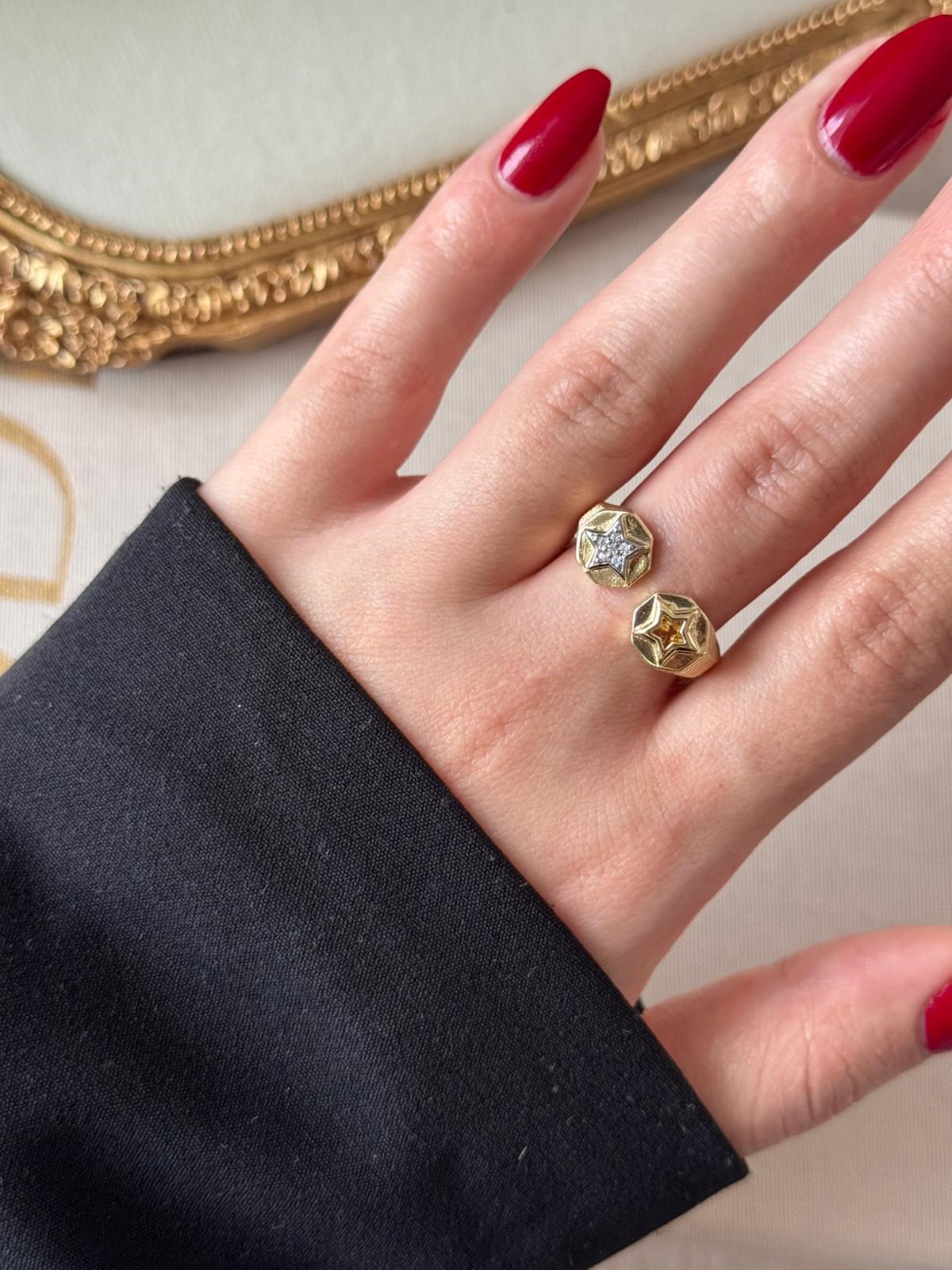 Hex Gold Yüzük