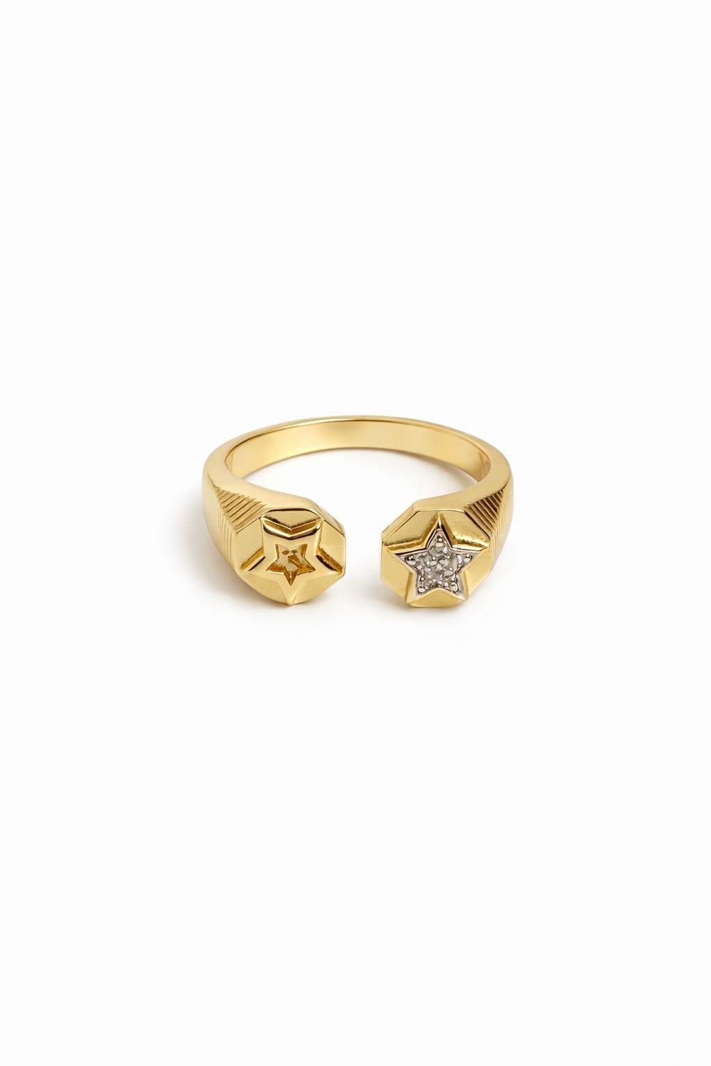 Hex Gold Yüzük