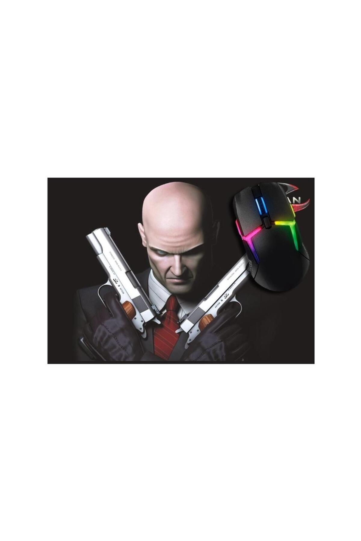 Hitman Gaming Oyuncu Mouse Pad