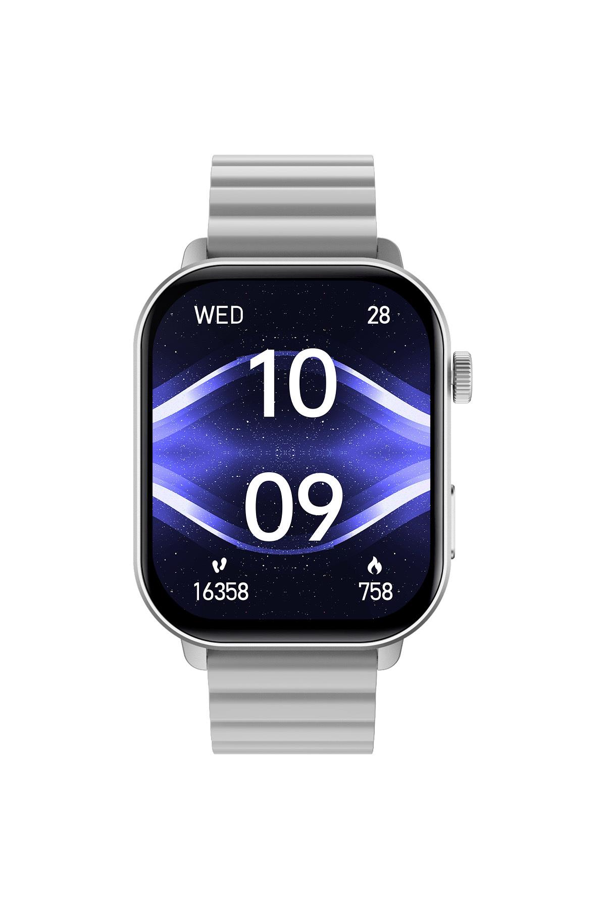 Hiwatch Talk 2 Amoled Ekran Android Ve Ios Uyumlu Manyetik Kayışlı Akıllı Saat