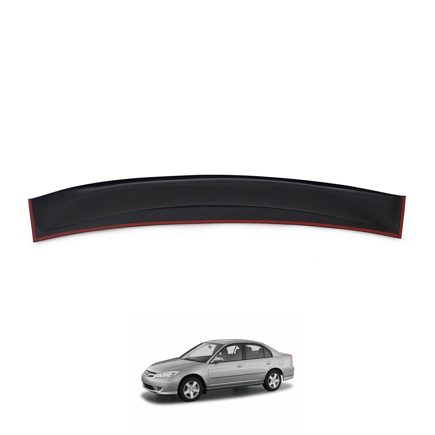 Honda Civic Arka Cam Üstü Spoiler 2001-2006 Yılı ve Arasına Uyumludur