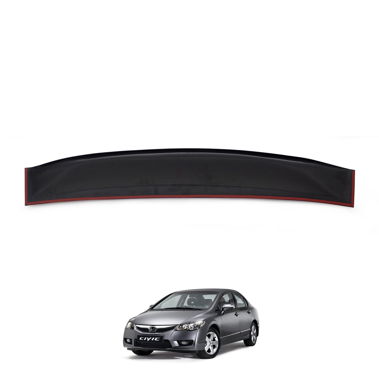Honda Civic Arka Cam Üstü Spoiler 2006-2012 Yılı ve Arasına Uyumludur