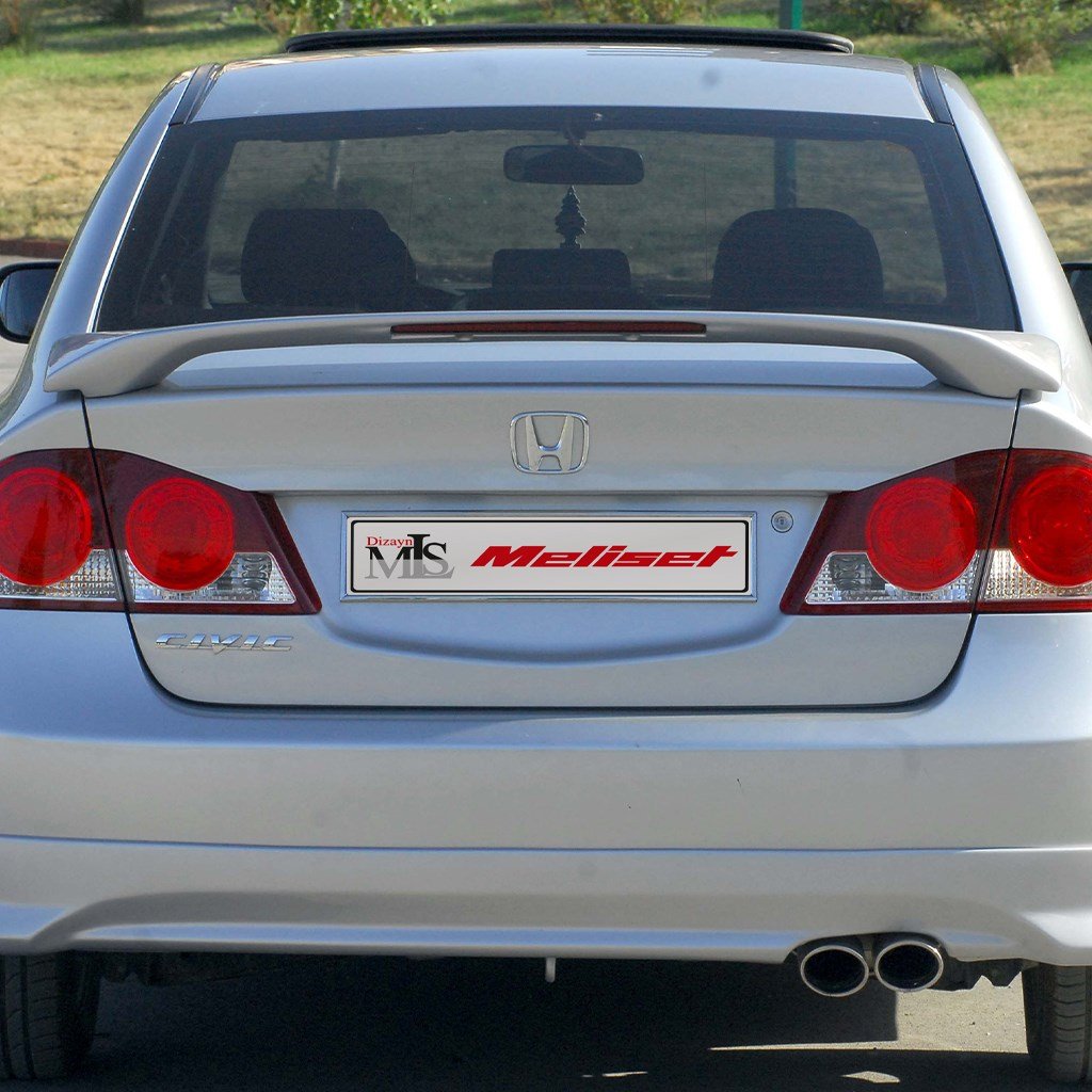 Honda Civic Fd6 Işıklı Spoiler 2006-2012 Yılı ve Arasına Uyumludur