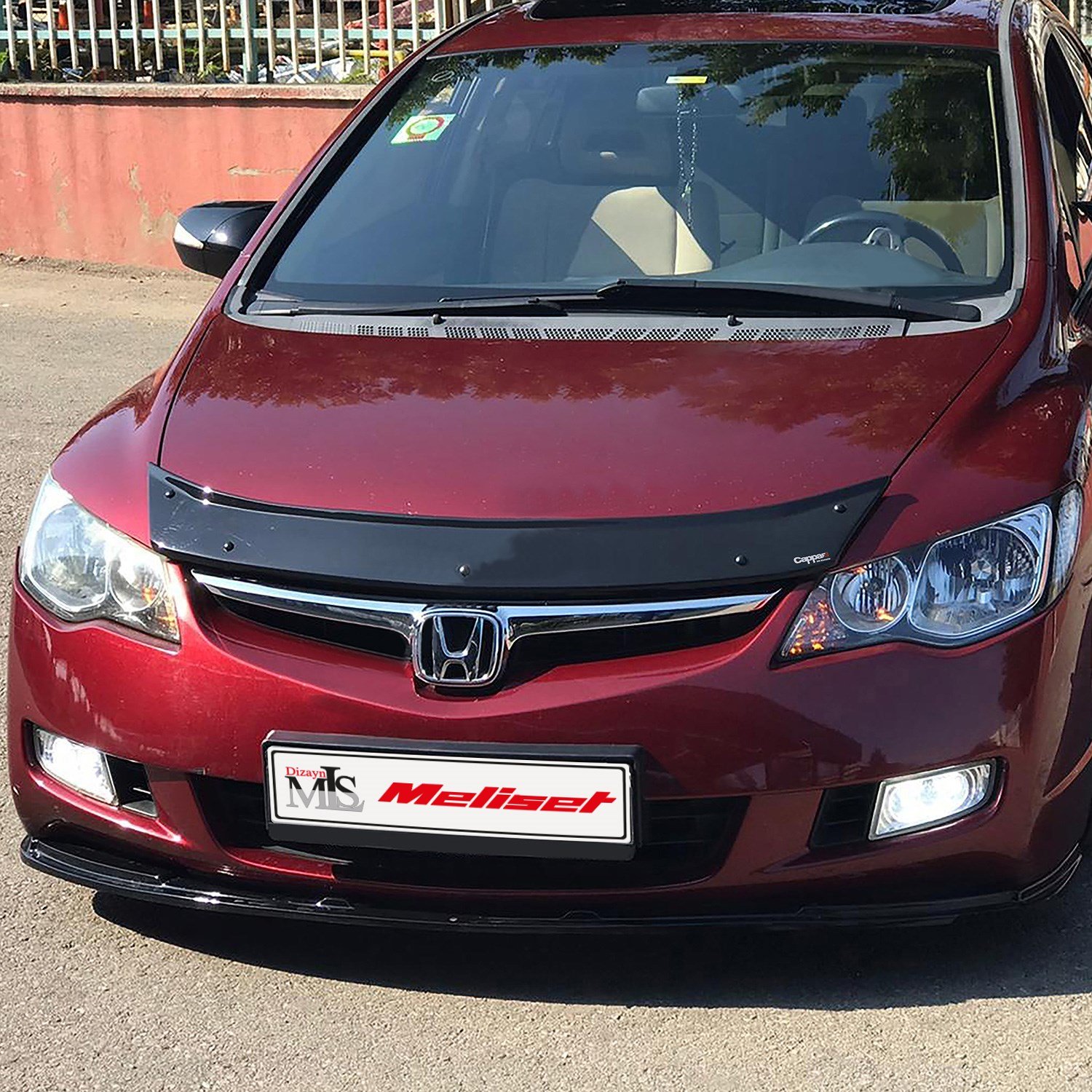 Honda Civic Ön Kaput Rüzgarlığı 2006-2012 Yılı ve Arasına Uyumludur