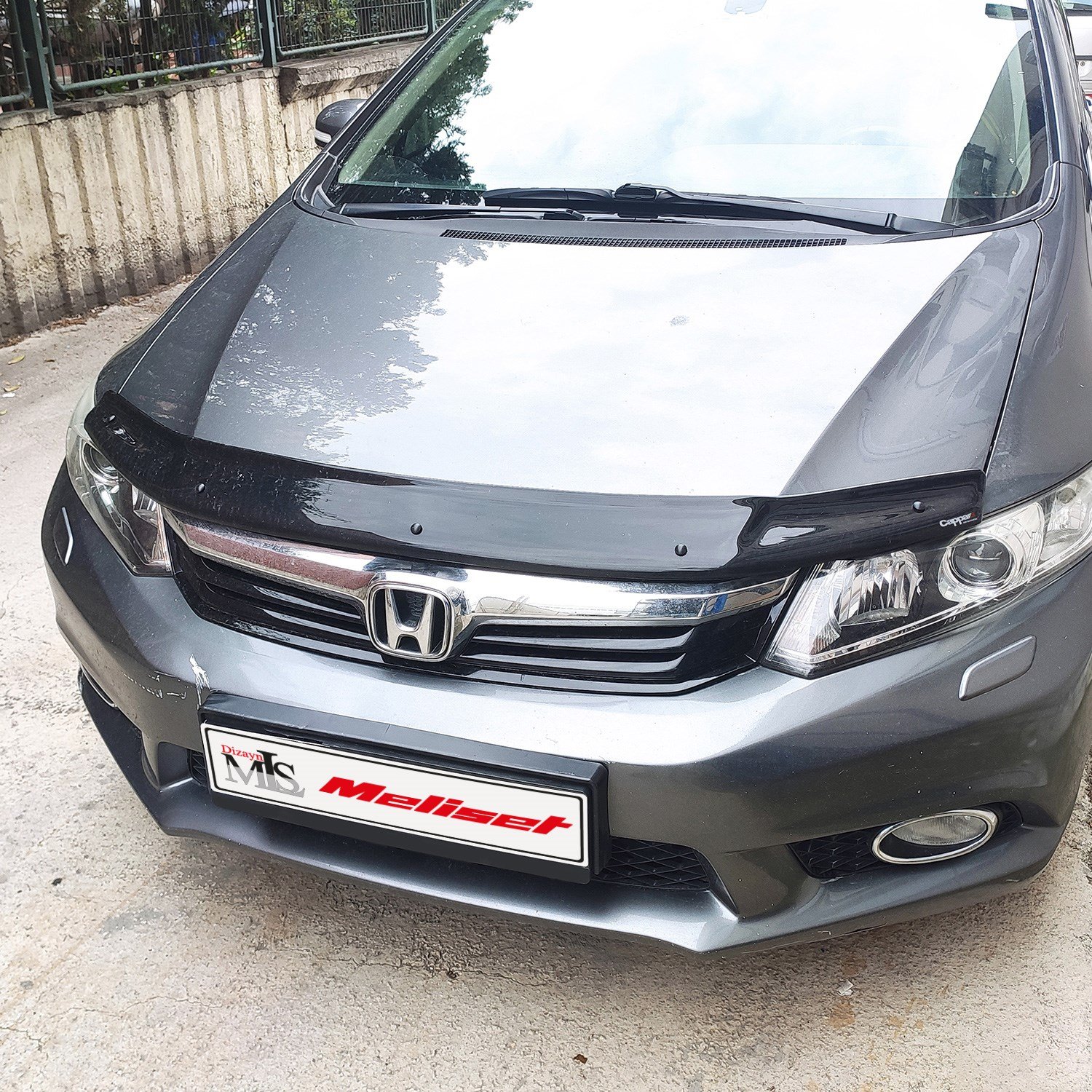 Honda Civic Ön Kaput Rüzgarlığı 2012-2016 Yılı ve Arasına Uyumludur