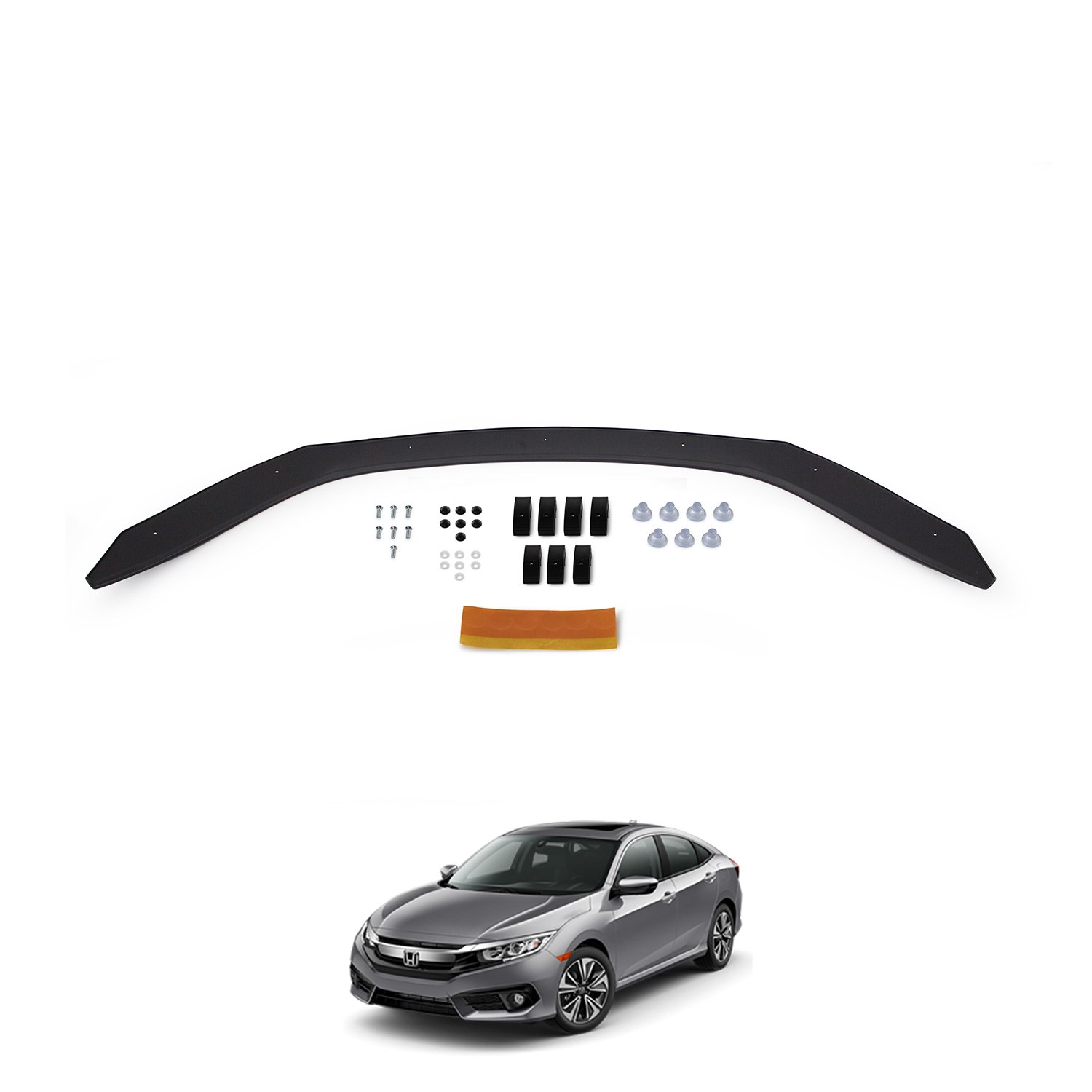 Honda Civic Ön Kaput Rüzgarlığı 2016-2021 Yılı ve Arasına Uyumludur