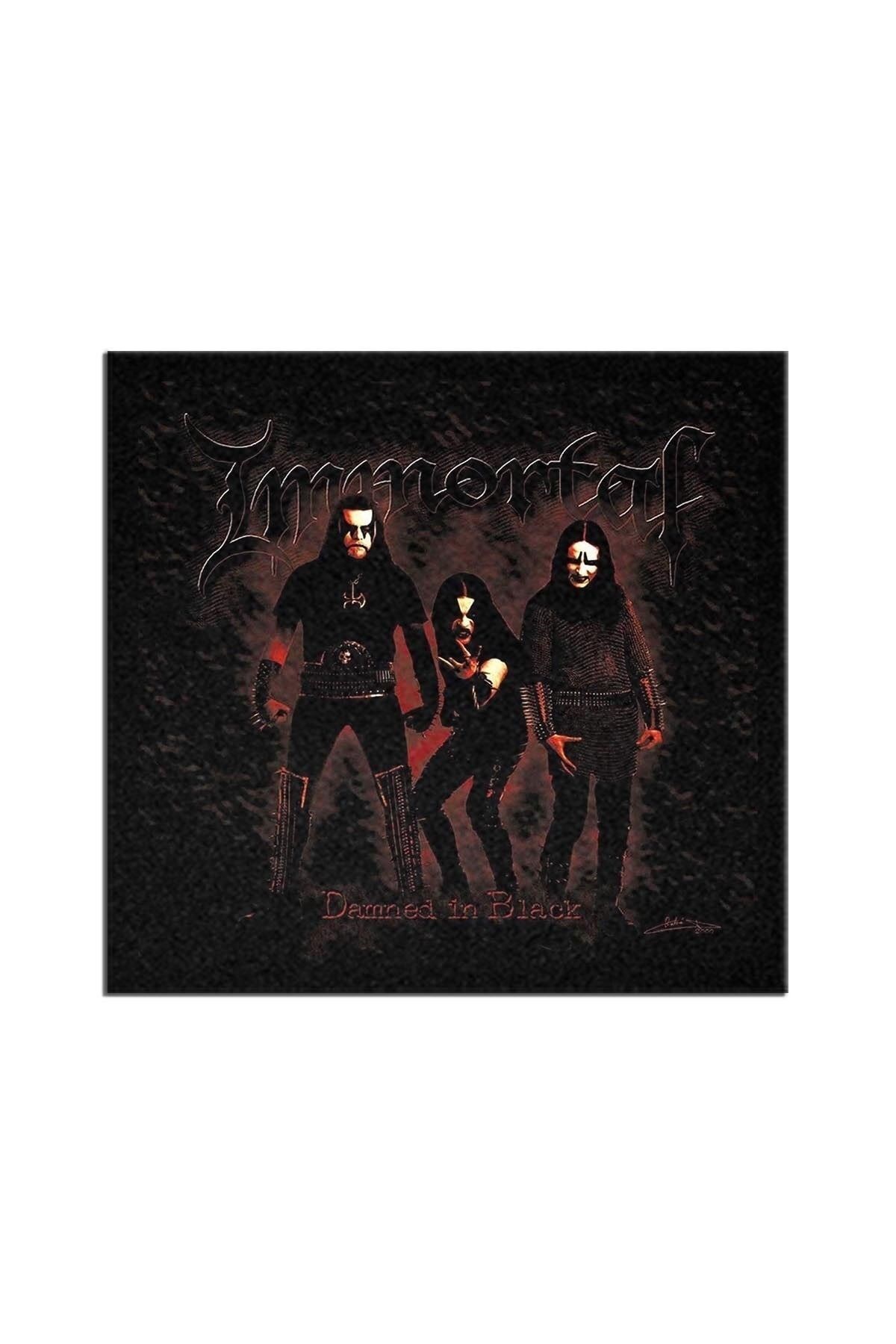 Immortal Damned In Black Albüm Arma Peç Patch Yama