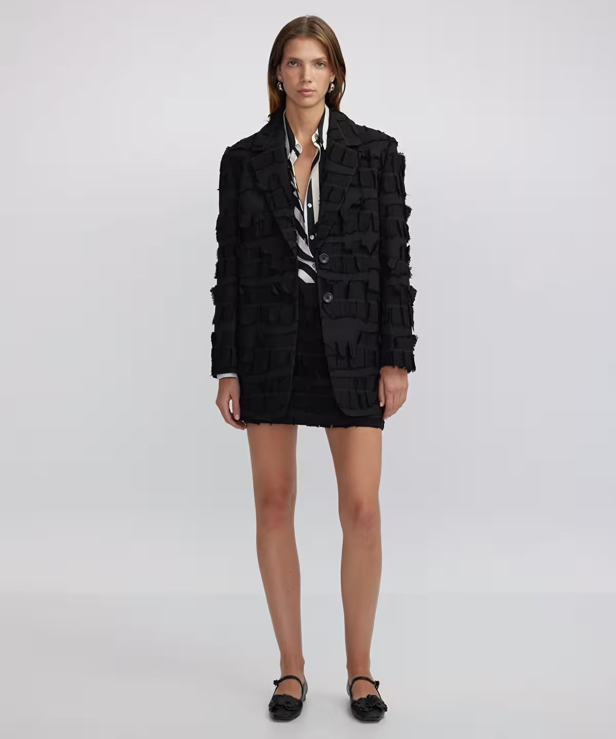 İPEKYOL Aplikeli Oversize Blazer