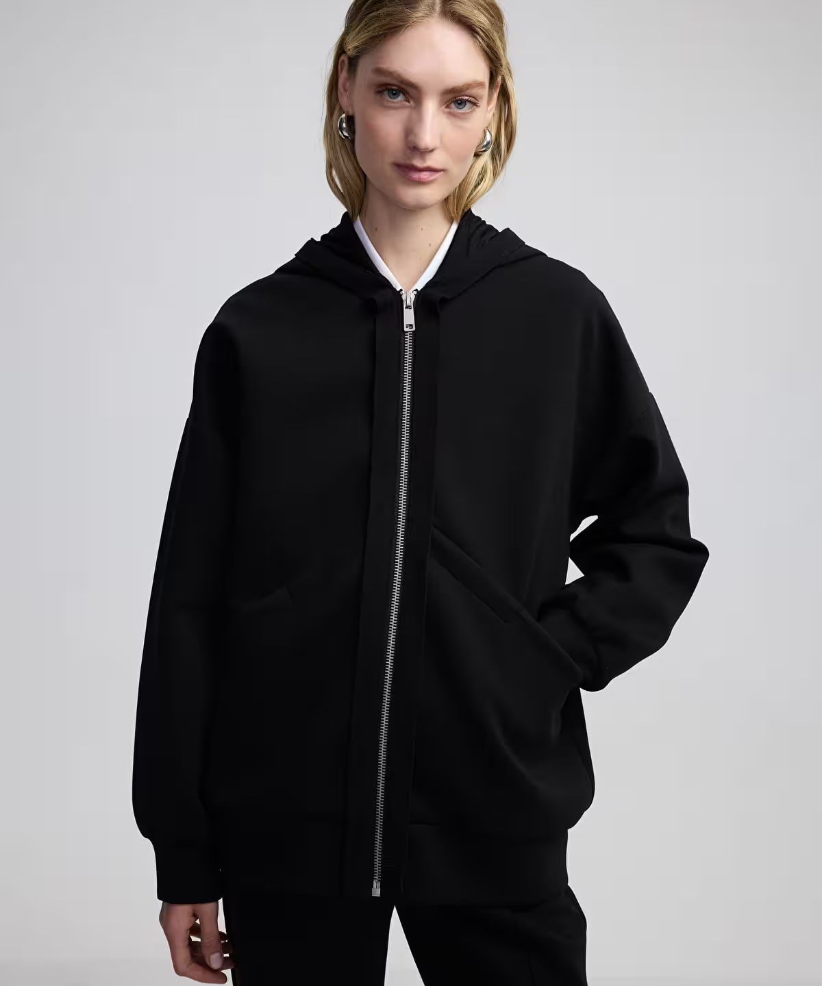 İPEKYOL Kumaş mix scuba sweatshirt