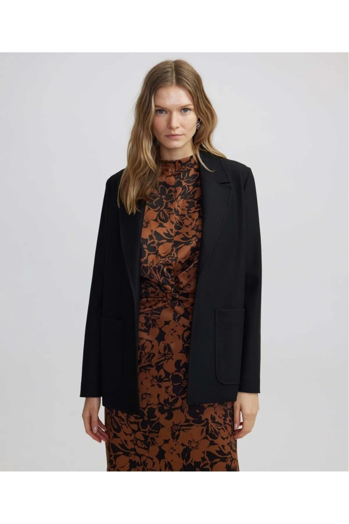 İPEKYOL Oversize dokuma ceket