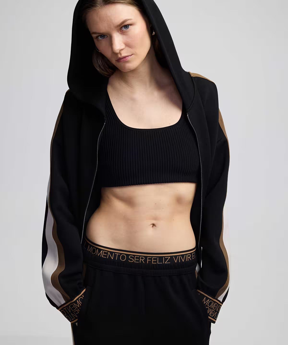 İPEKYOL SLOGAN JAKARLI JOGGER PANTOLON