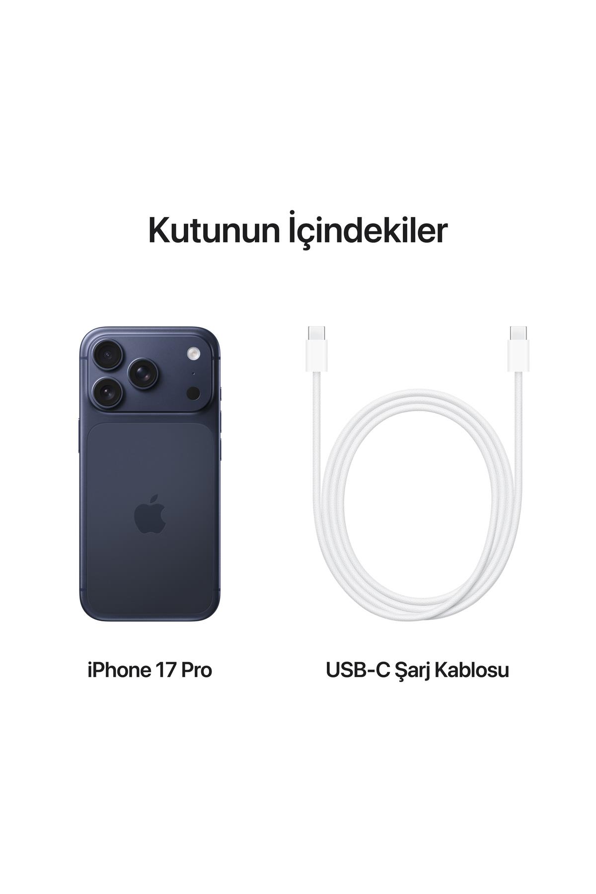 iPhone 17 Pro 1TB Kozmik Turuncu