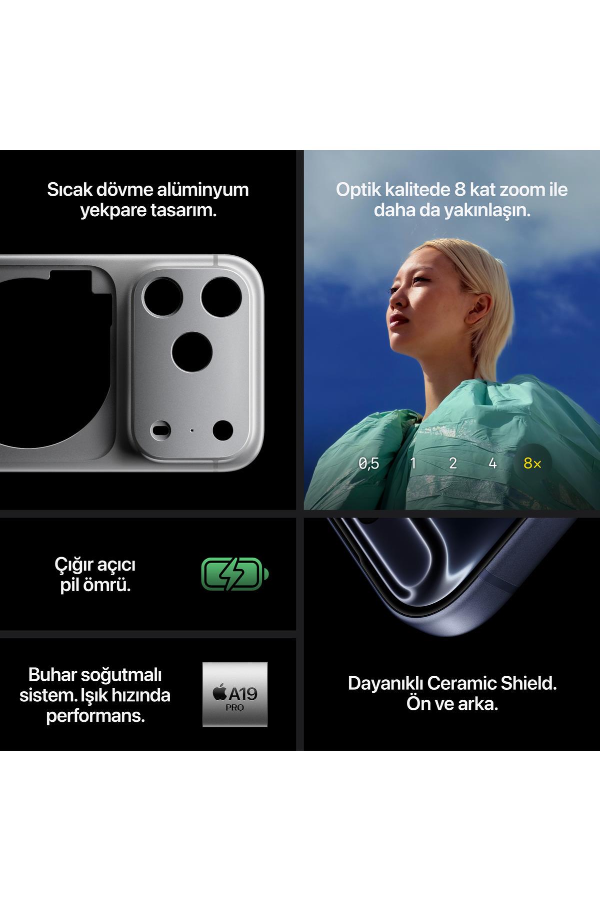 iPhone 17 Pro Max 2TB Kozmik Turuncu