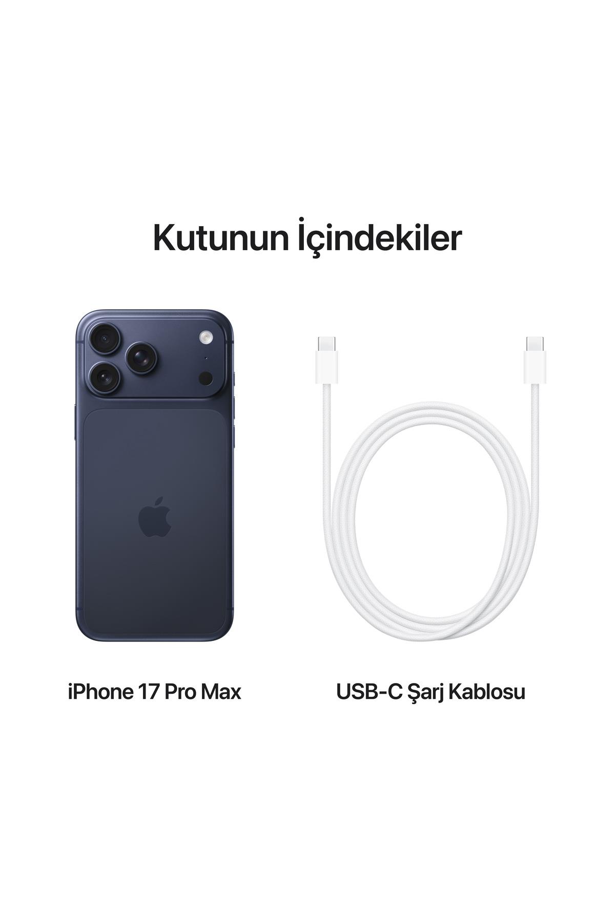 iPhone 17 Pro Max 2TB Kozmik Turuncu