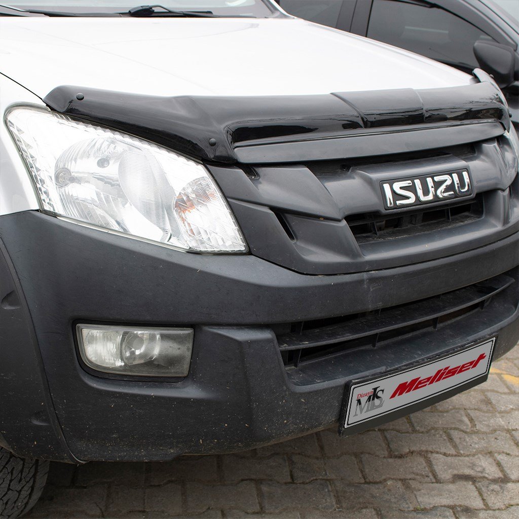 Isuzu D-max Ön Kaput Rüzgarlığı 2012-2017 Yılı ve Arasına Uyumludur