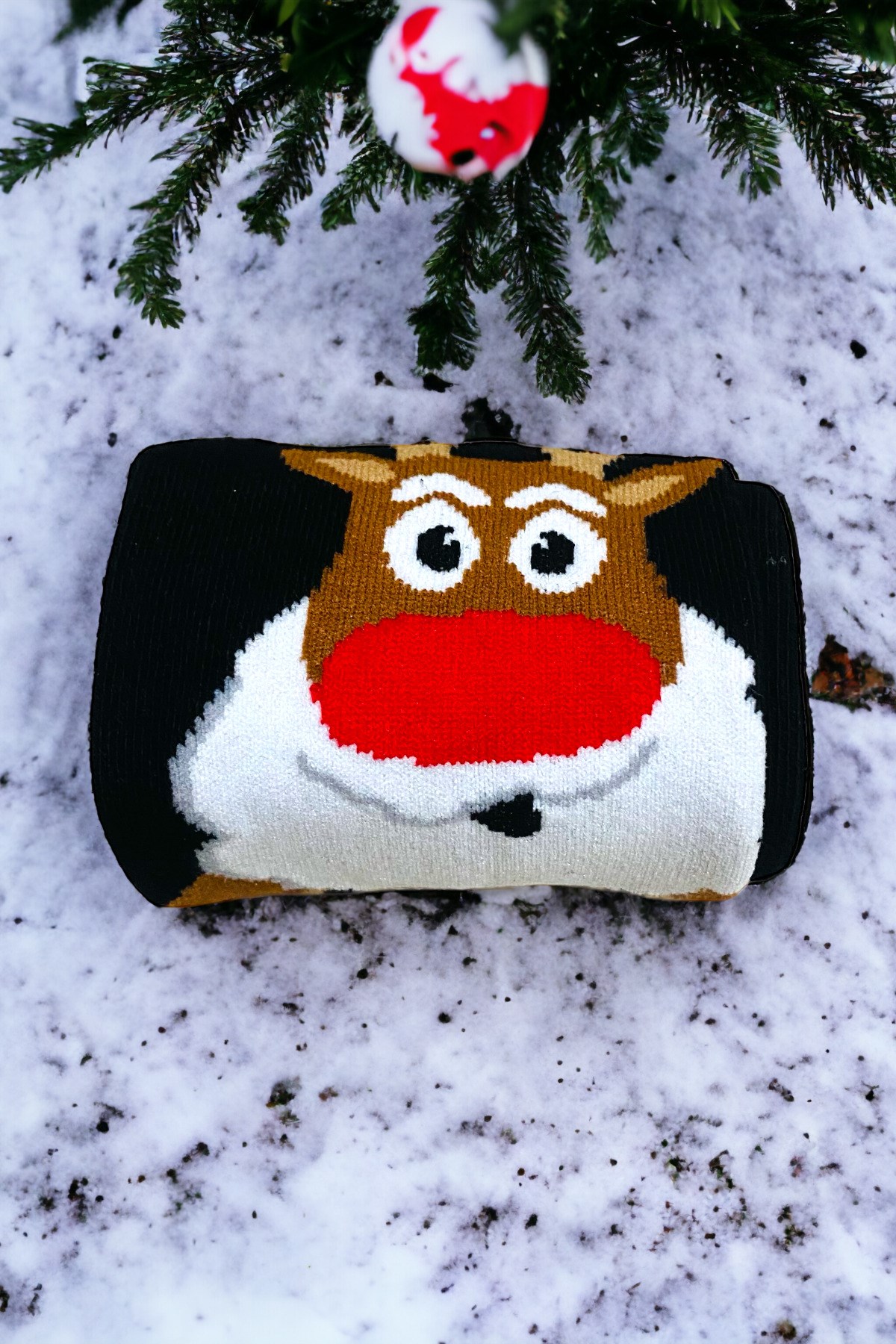 Kadın & Erkek Unisex Yeni Yıl Yılbaşı Soket Çorap