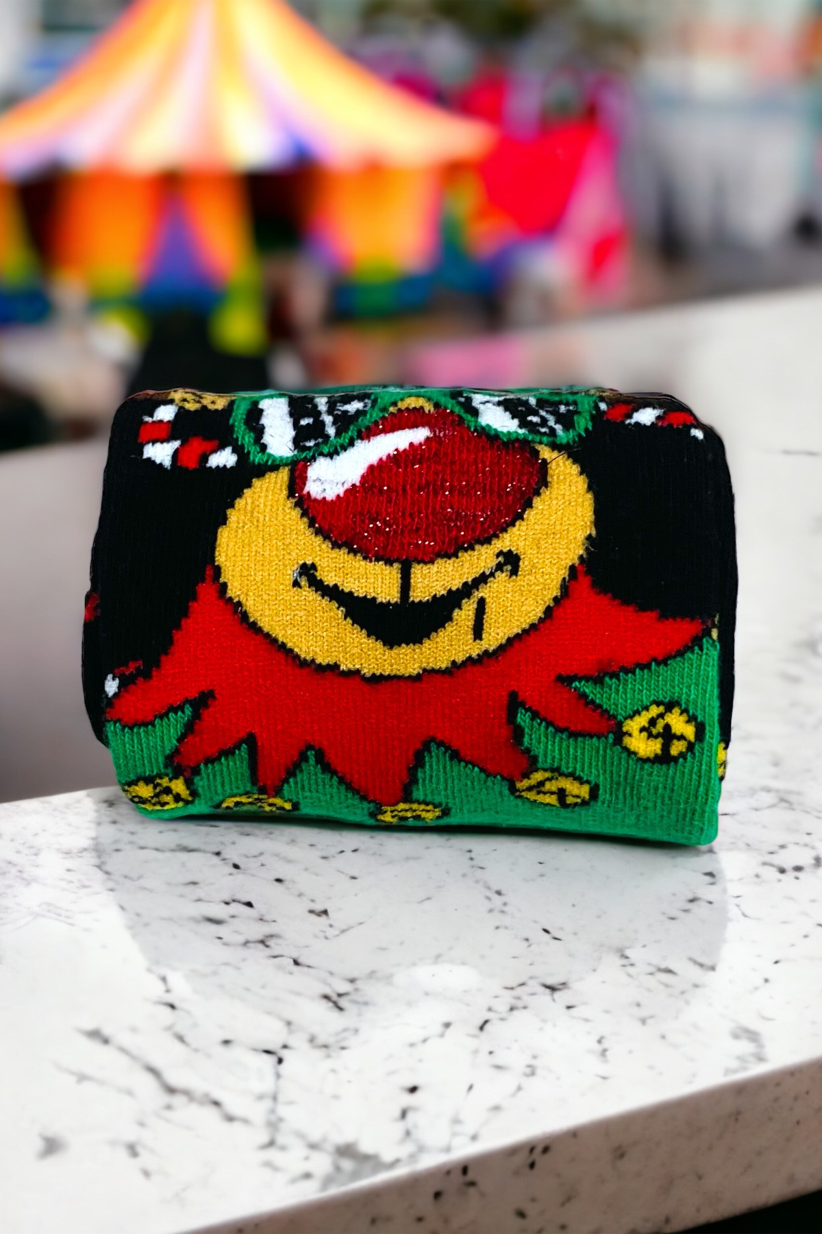 Kadın & Erkek Unisex Yeni Yıl Yılbaşı Soket Çorap