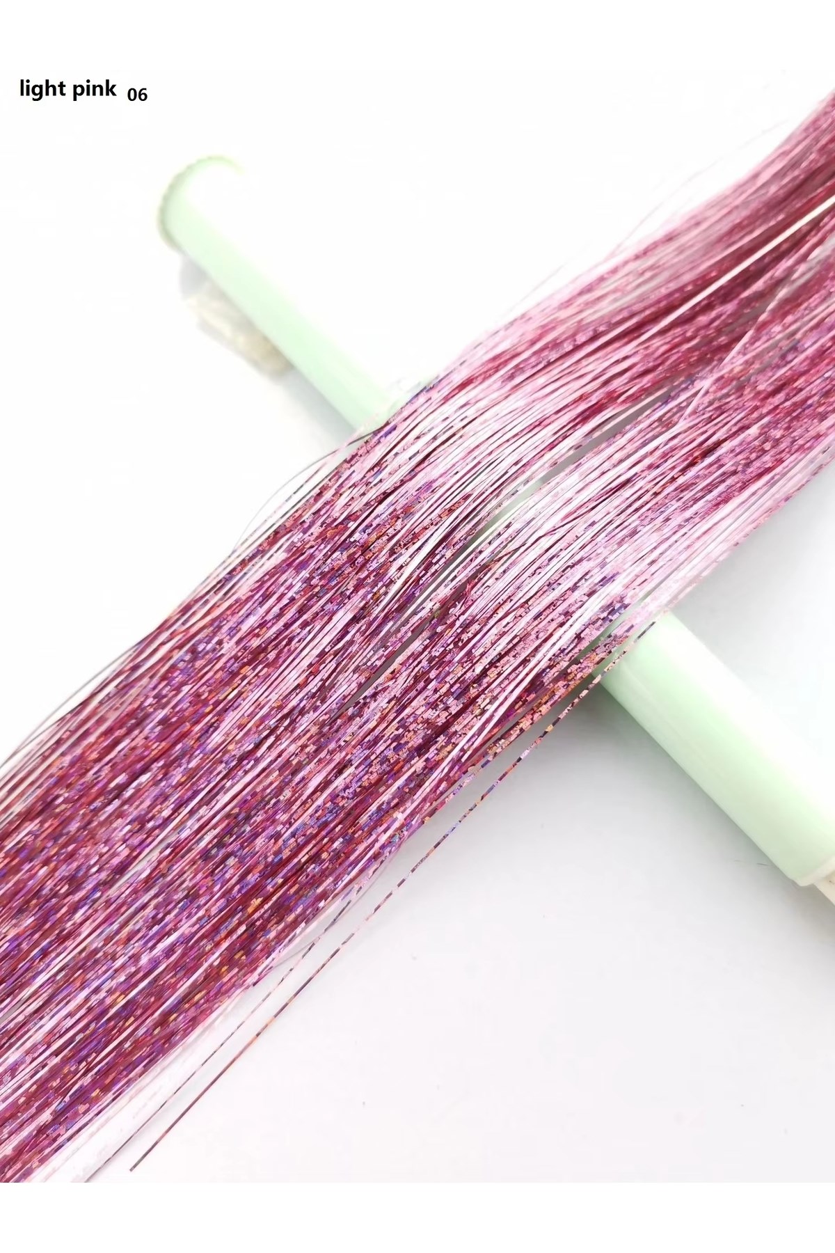 Kadın Hair Tinsel Parlak Simli Saç Süsü