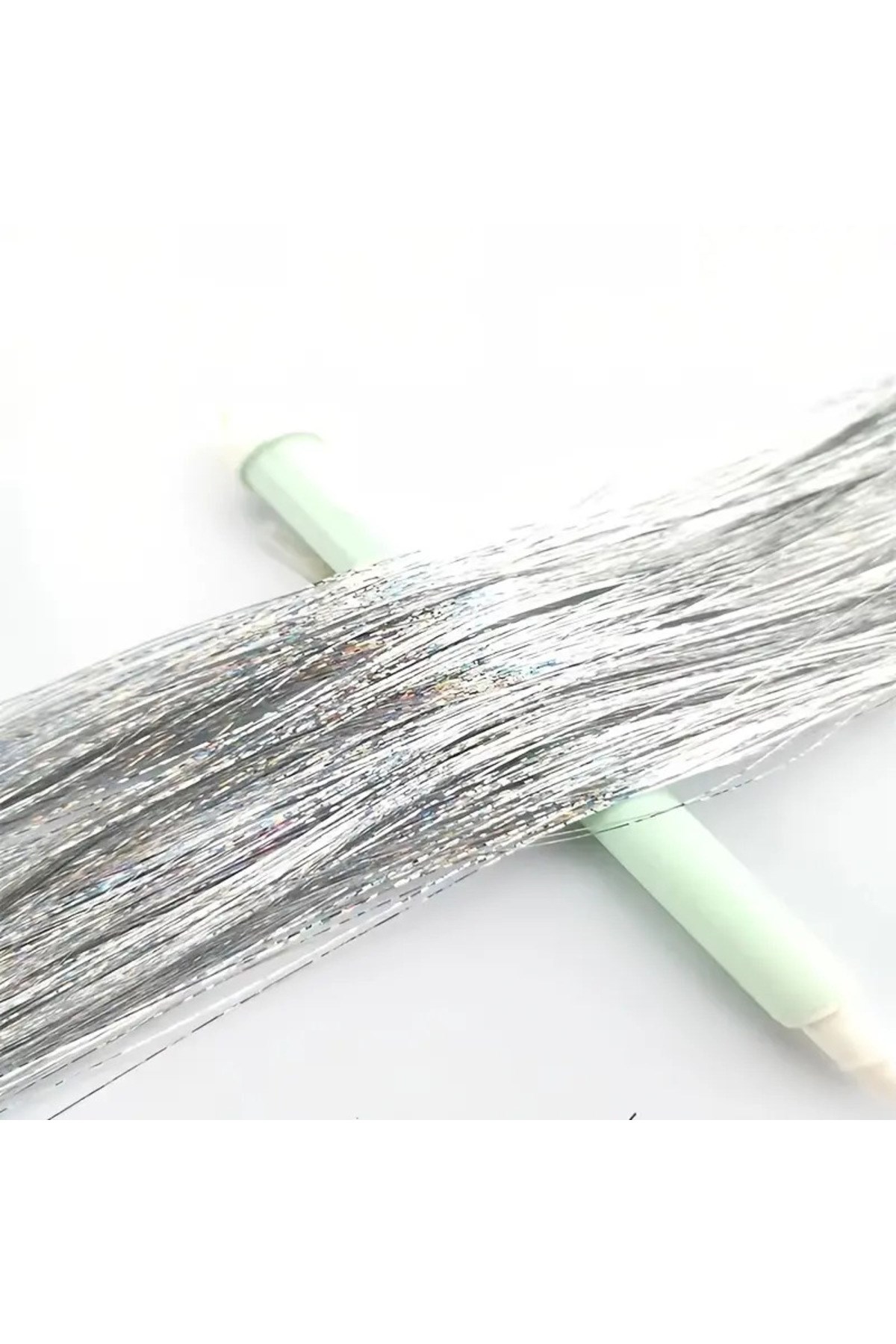 Kadın Hair Tinsel Parlak Simli Saç Süsü