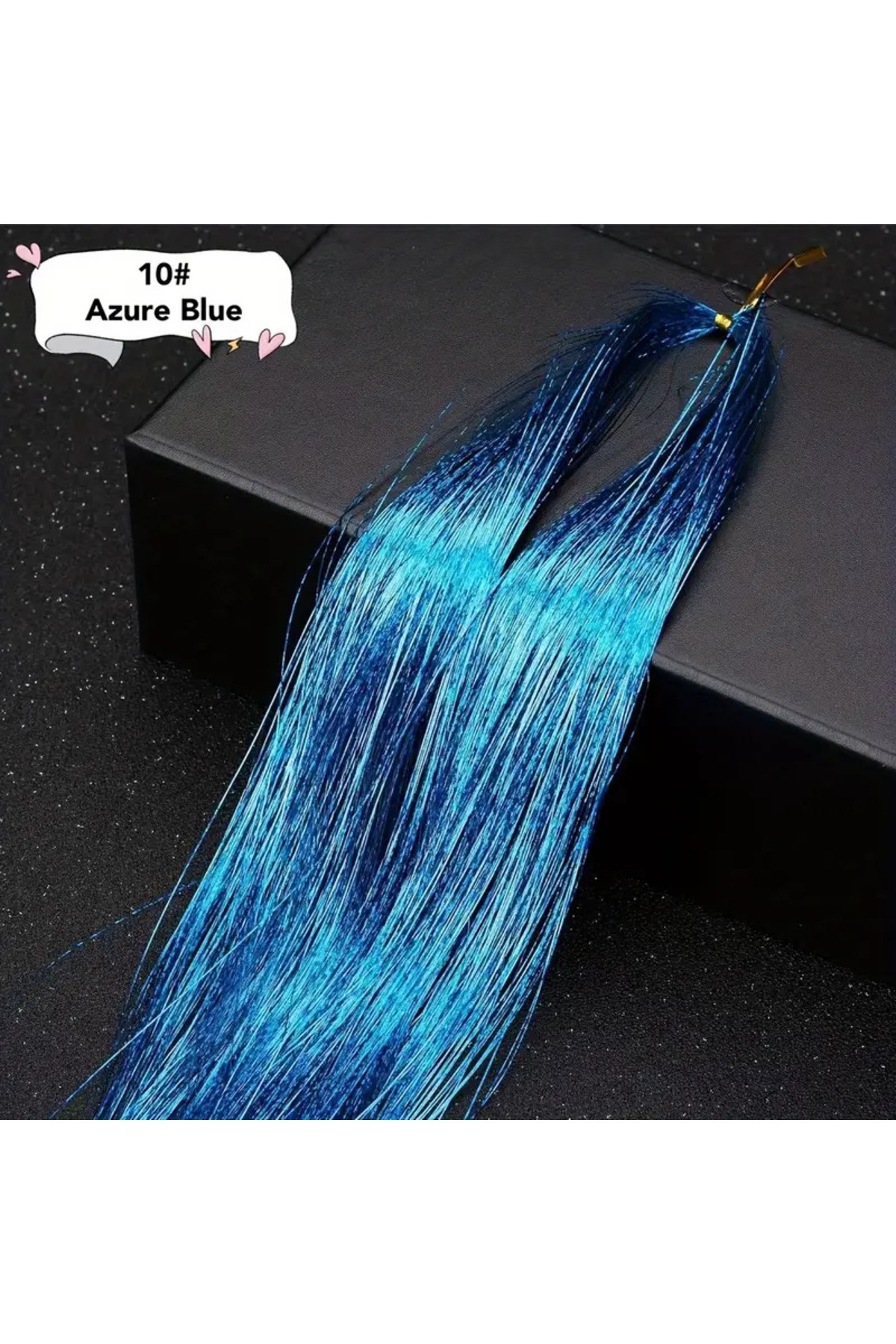 Kadın Hair Tinsel Parlak Simli Saç Süsü
