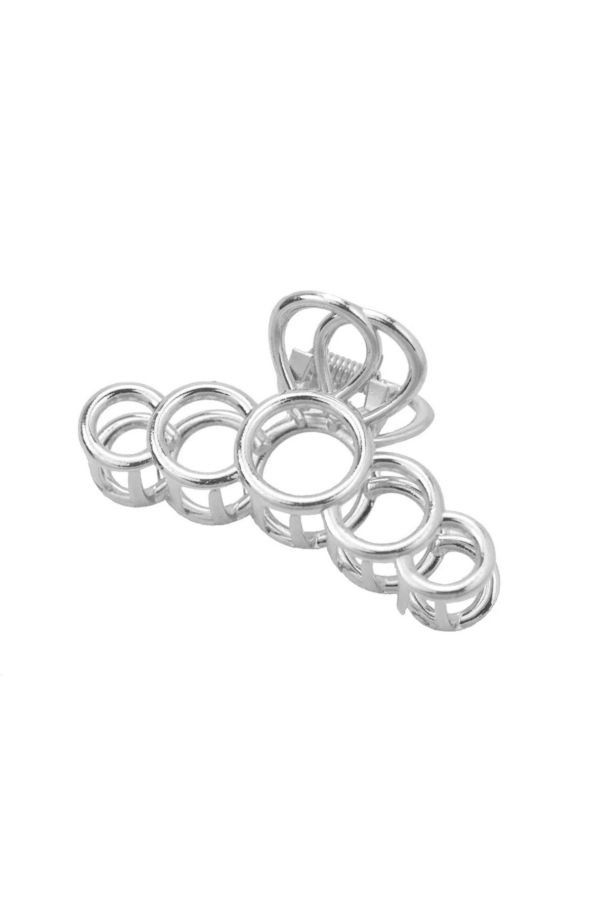 Kadın Halka Model Kararmaz 7 Cm Metal Toka