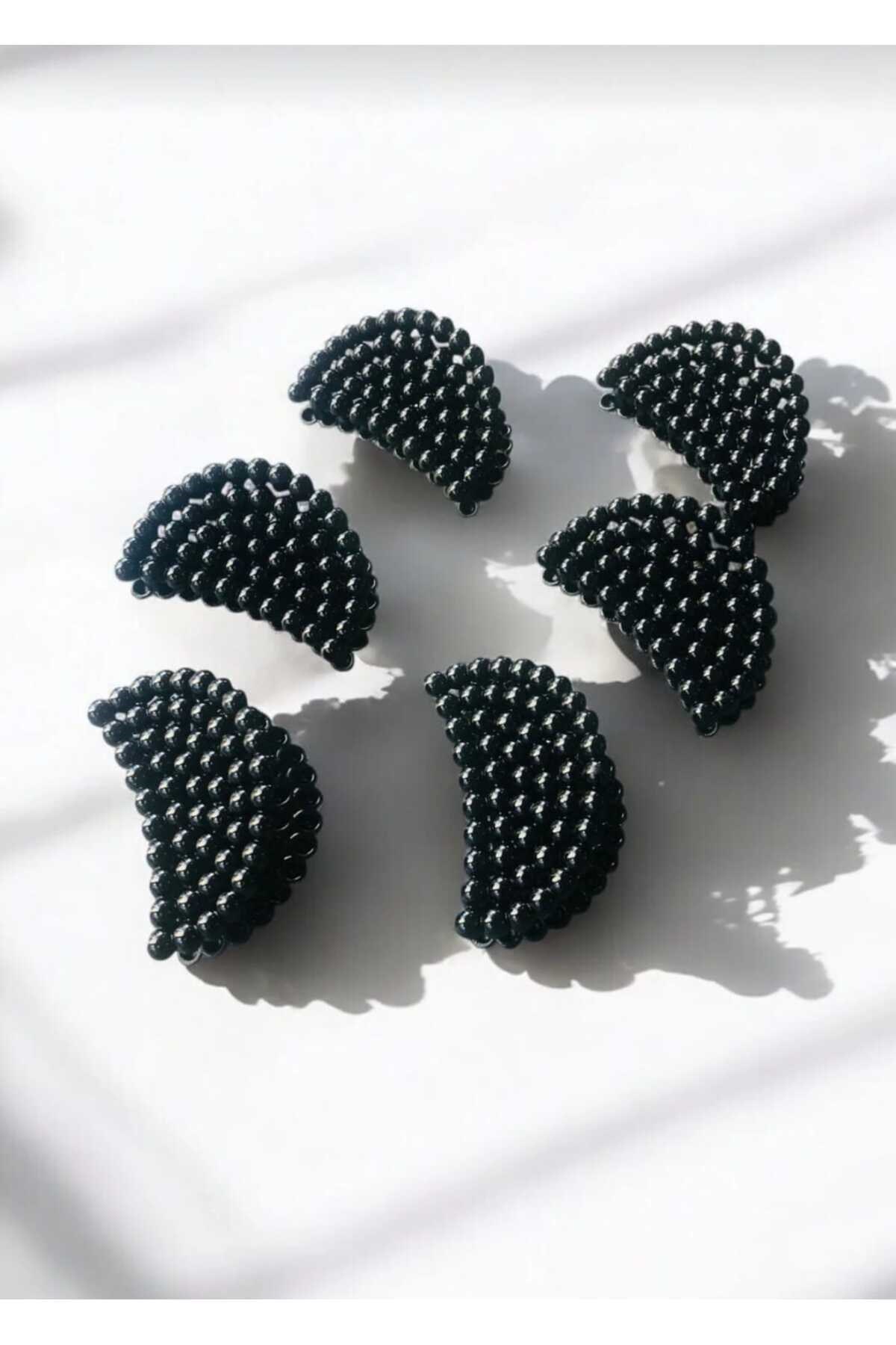 Kadın Kelebek Canlı Koyu Renkli Mandal Toka 5 cm